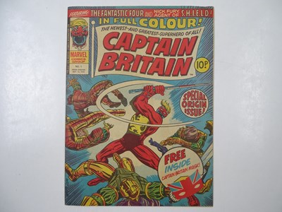 Lot 343 - CAPTAIN BRITAIN #1 to 39 - (39 in Lot) -...