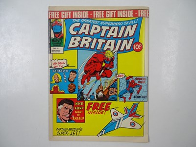 Lot 343 - CAPTAIN BRITAIN #1 to 39 - (39 in Lot) -...