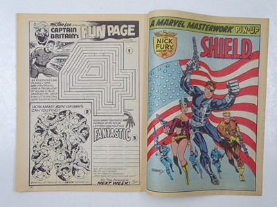 Lot 345 - CAPTAIN BRITAIN #1 AUTOGRAPHED BY STAN LEE...