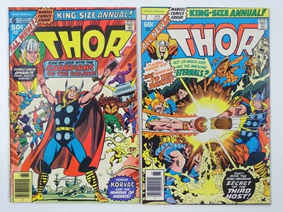 Lot 372 - MIGHTY THOR KING-SIZE SPECIAL ANNUAL #6 & 7 (2...