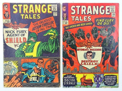 Lot 378 - STRANGE TALES #135 & 136 (2 in Lot) - (1965 -...