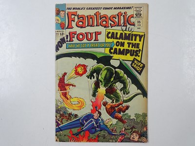 Lot 470 - FANTASTIC FOUR #35 (1965 - MARVEL - UK Cover...