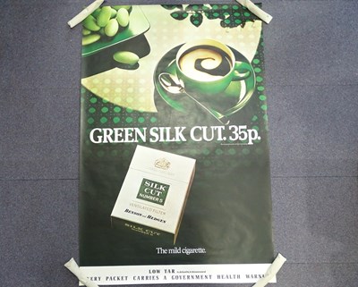 Lot 129 - BENSON AND HEDGES: 'GREEN SILK CUT. 35p - Silk...