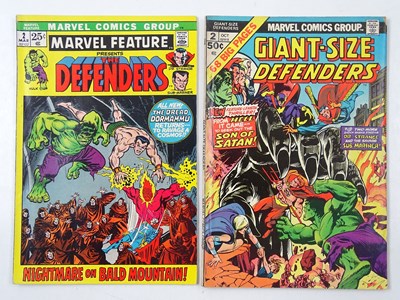 Lot 504 - GIANT-SIZE DEFENDERS #2 & MARVEL FEATURE:...