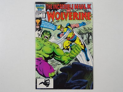 Lot 530 - INCREDIBLE HULK AND WOLVERINE #1 - (1986 -...