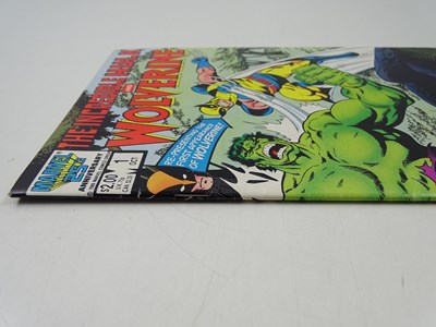 Lot 530 - INCREDIBLE HULK AND WOLVERINE #1 - (1986 -...