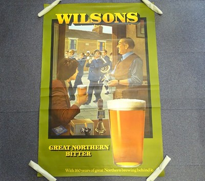 Lot 132 - WILSONS: Great Northern Bitter (101cm x 152cm)...