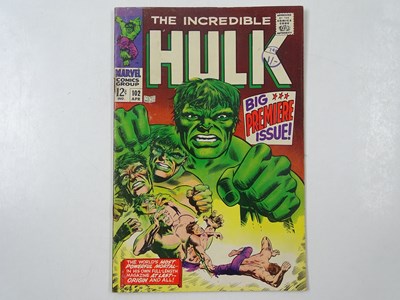 Lot 85 - INCREDIBLE HULK #102 (1968 - MARVEL - UK Cover...