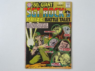 Lot 541 - SGT. ROCK 80 PG. GIANT #7 - PRIZE BATTLE TALES...