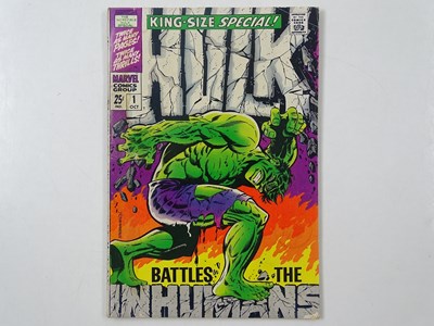 Lot 93 - INCREDIBLE HULK KING-SIZE SPECIAL #1 (1968 -...