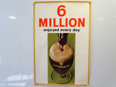 Lot 135 - GUINNESS: '6 Million enjoyed every day' (51cm...
