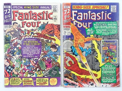 Lot 110 - FANTASTIC FOUR KING-SIZE ANNUAL SPECIAL #3 & 4...