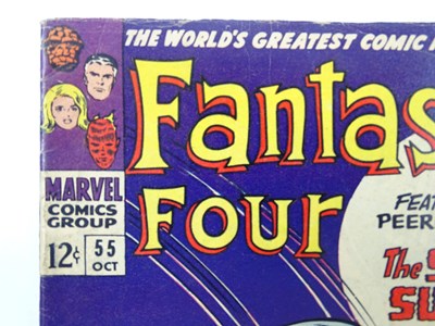 Lot 111 - FANTASTIC FOUR #55 (1966 - MARVEL) - Fourth...