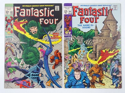 Lot 569 - FANTASTIC FOUR #83 & 84 - (2 in Lot) - (1969 -...