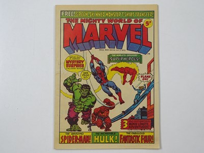 Lot 345A - MIGHTY WORLD OF MARVEL #1 AUTOGRAPHED BY STAN...