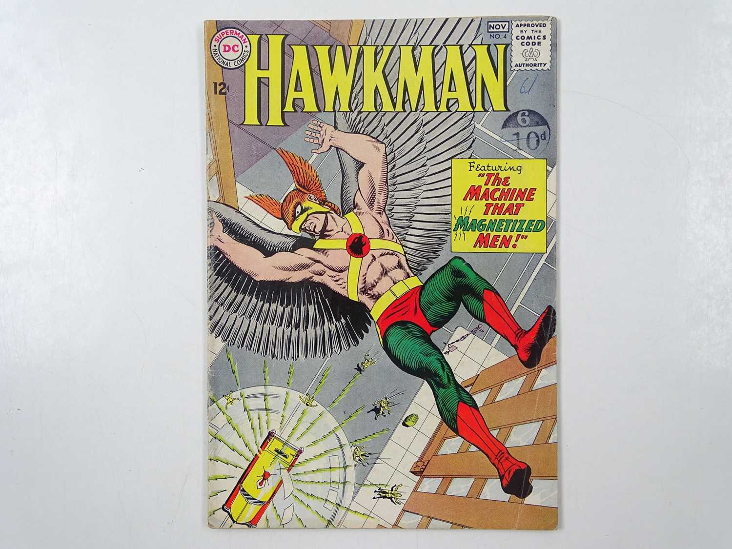 Lot 171 - HAWKMAN #4 - (1964 - DC - UK Cover Price) -...