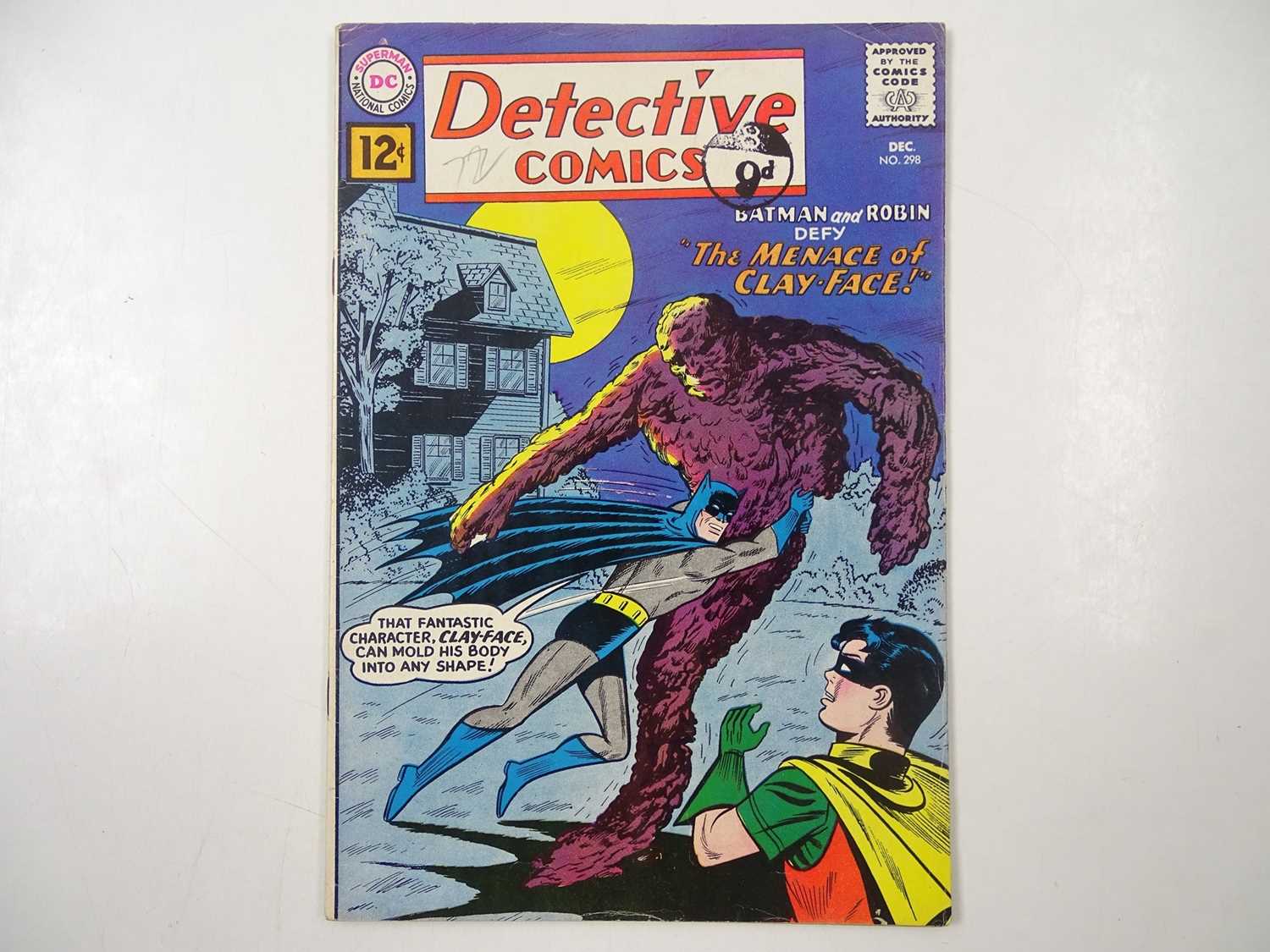 Lot 176 - DETECTIVE COMICS #298 - (1961 - DC - UK Cover...
