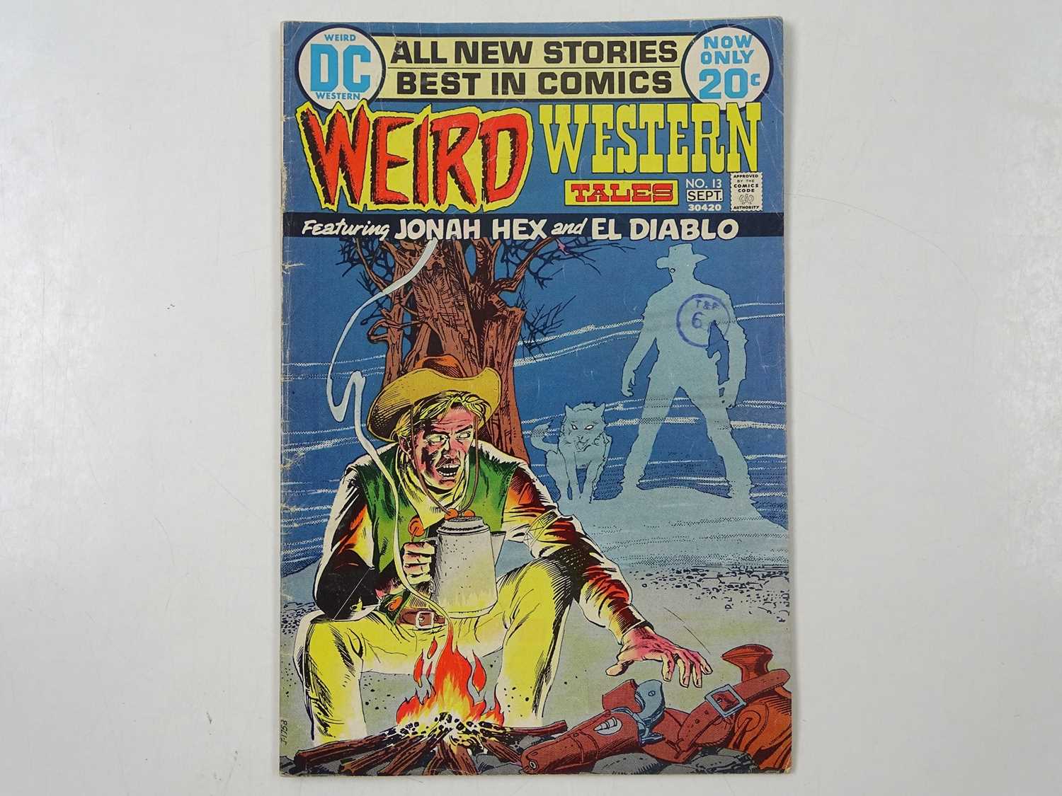 Lot 277 - Weird Western Tales #13 (1972 - DC - UK Cover...