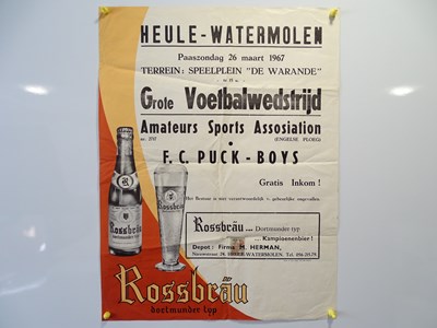 Lot 150 - ROSSBRAU (48cm x 69.5cm) Football Match -...