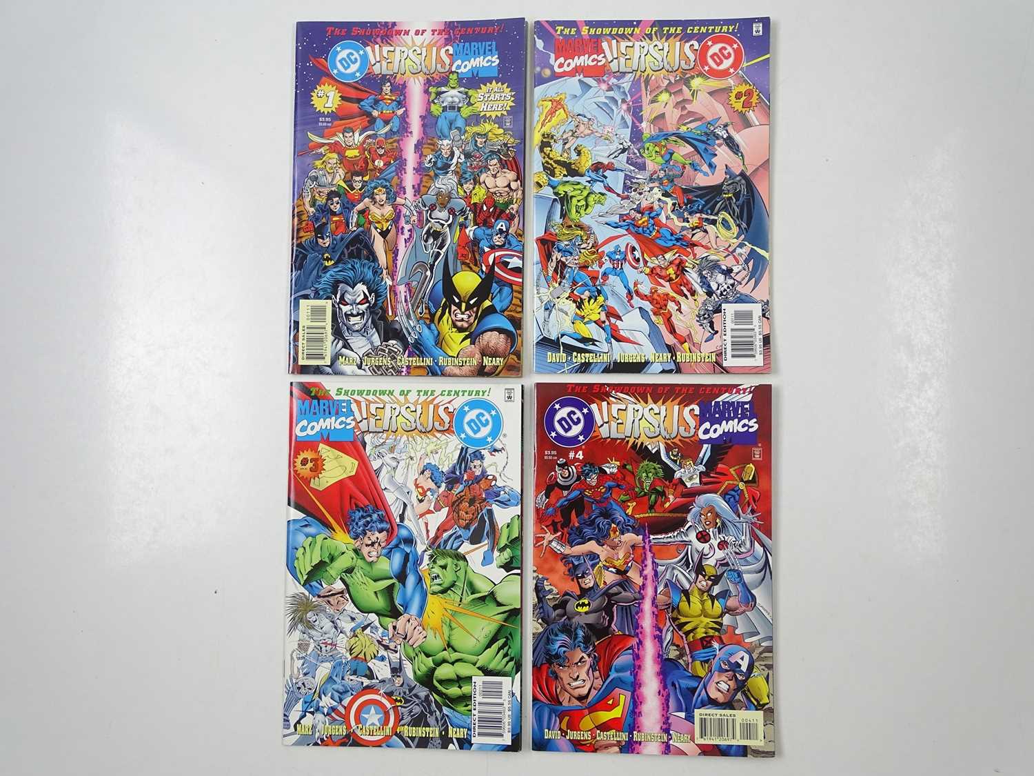 Lot 147 - DC VERSUS MARVEL & MARVEL VERSUS DC #1, 2, 3,...