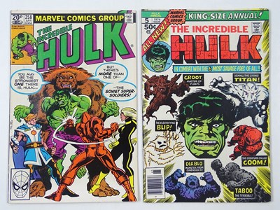 Lot 292 - INCREDIBLE HULK #258 & KING-SIZE ANNUAL #5 (2...