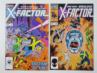Lot 484 - X-FACTOR #1 & 6 (1986 - MARVEL) Includes...