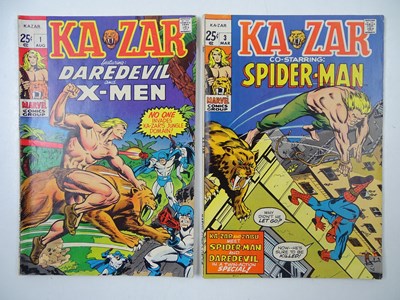 Lot 488 - KA-ZAR #1 & 3 - (2 in Lot) - (1970/71 -...