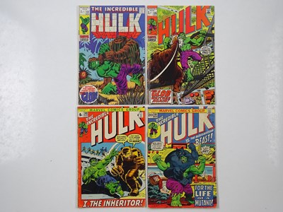 Lot 493 - INCREDIBLE HULK #121, 129, 149, 161 (4 in Lot)...
