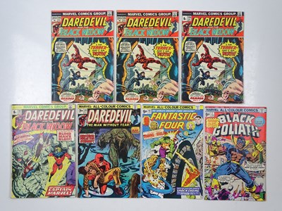 Lot 507 - DAREDEVIL, FANTASTIC FOUR, BLACK GOLIATH LOT...