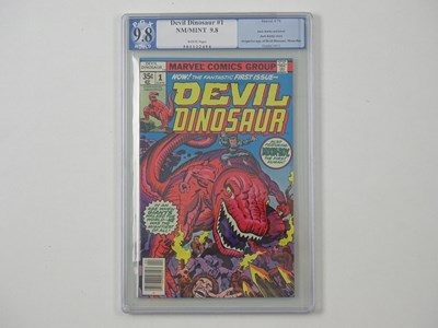 Lot 495 - DEVIL DINOSAUR #1 (1978 - MARVEL) - GRADED 9.8...