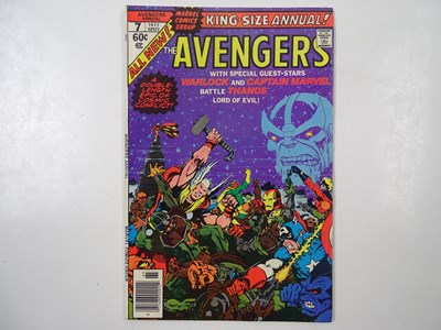 Lot 348 - AVENGERS KING-SIZE ANNUAL #7 - (1977 - MARVEL)...