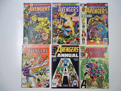 Lot 349 - AVENGERS ANNUAL #6, 8, 9, 11, 12, 13 - (6 in...