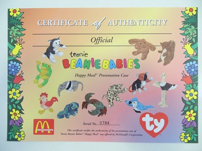 Lot 155 - MCDONALDS - TY TEENIE BEANIE BABIES - Happy...