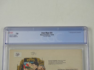 Lot 54 - IRON MAN #31 (1970 - MARVEL - UK Price...