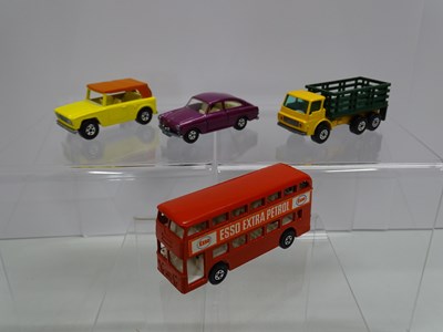 Lot 10 - A group of MATCHBOX Superfast cars comprising...