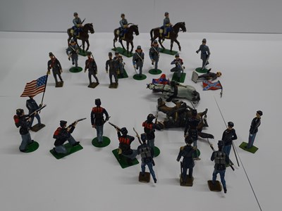 Lot 108 - A mixed group of unboxed American Civil war...