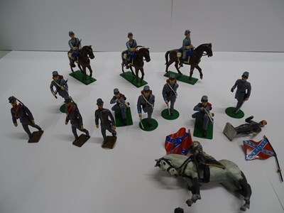 Lot 108 - A mixed group of unboxed American Civil war...