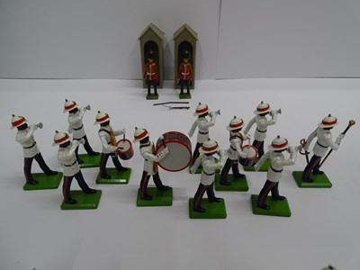 Lot 110 - A mixed group of lead soldiers by BRITAINS...