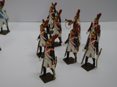 Lot 113 - A large group of Napoleonic war lead soldiers...