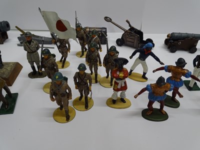 Lot 116 - A mixed group of lead soldiers etc by BLENHEIM...
