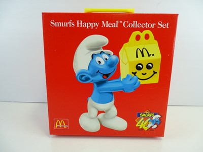 Lot 159 - MCDONALDS: SMURFS - Happy Meal Presentation...