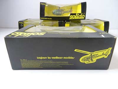 Lot 120 - A group of vintage boxed SOLIDO rescue and...