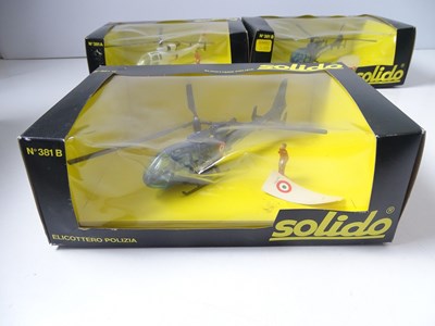 Lot 120 - A group of vintage boxed SOLIDO rescue and...