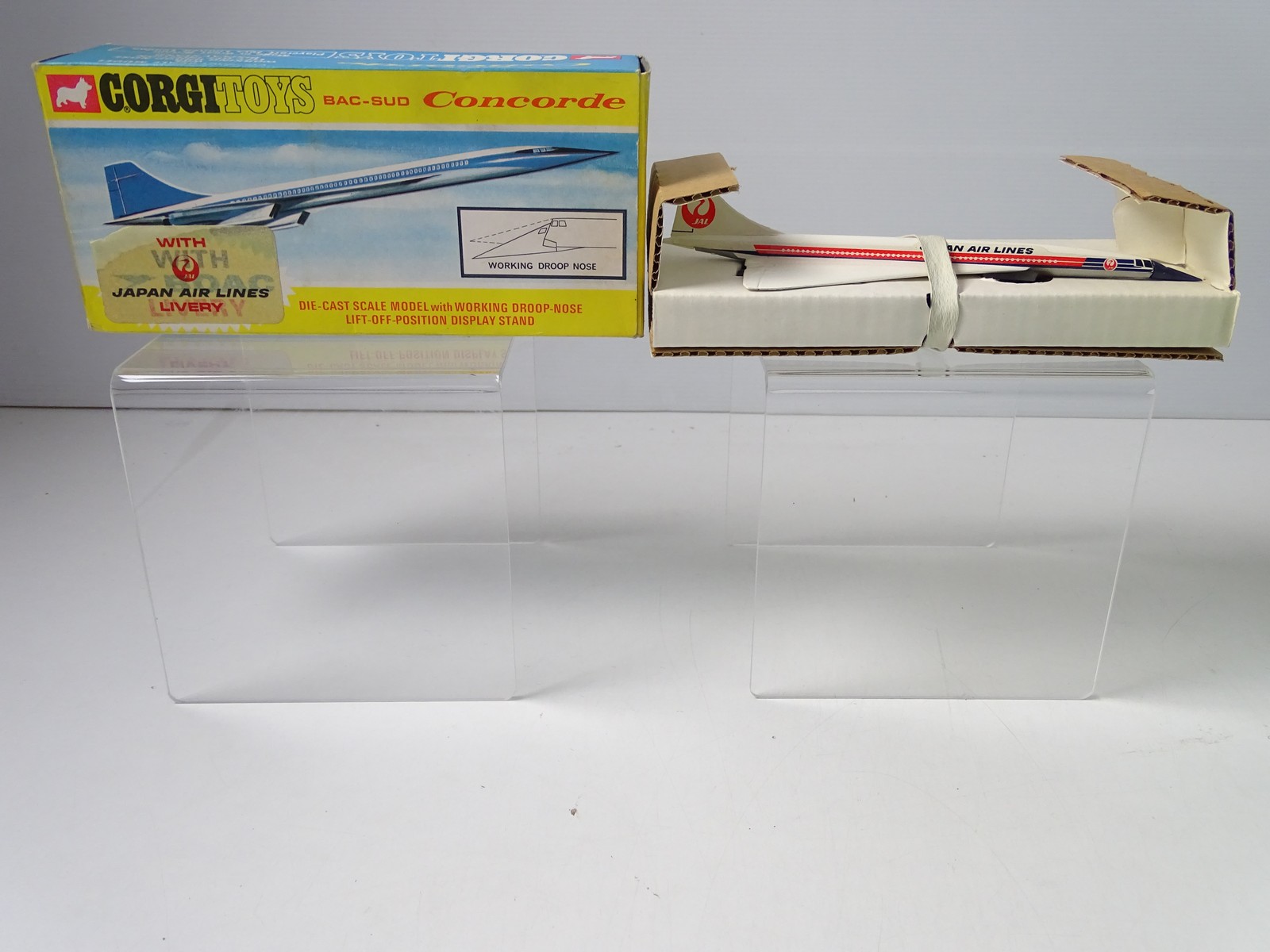 Concorde 英国製　corgitoys Corgi Best of British Concorde Aircraft Die-Cast Model