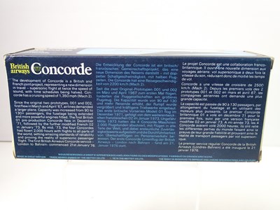 Lot 123 - A group of boxed CORGI Concorde models in both...