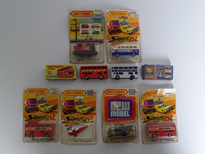 Lot 13 - A group of boxed and carded MATCHBOX Superfast...