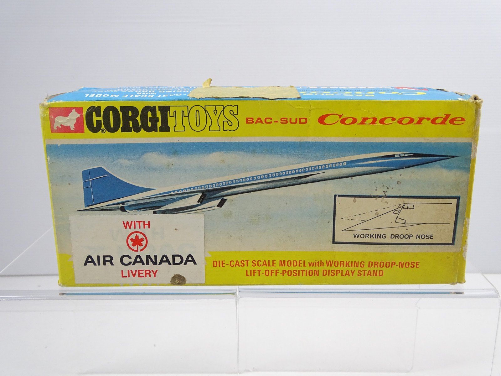 Lot 130 - A rare boxed CORGI Toys No 653 Air Canada
