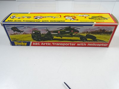 Lot 131 - A boxed DINKY Toys No 618 AEC Artic...