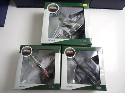 Lot 135 - A group of OXFORD DIECAST aircraft from De...