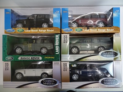 Lot 165 - A group of boxed 1:18 scale diecast Range...